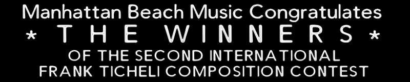 Link to Video of Winners from The Second International Frank Ticheli Composition Contest